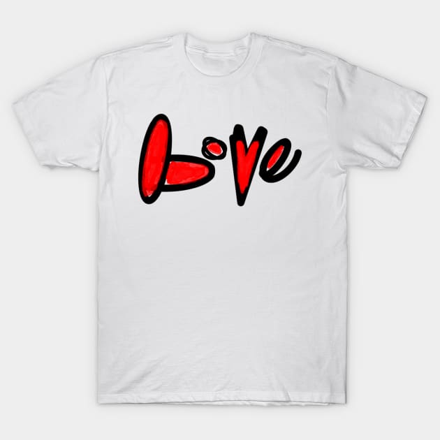 Love T-Shirt by Stephanie Kennedy 